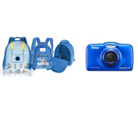 Nikon COOLPIX S32 N + plecak - 1451033 - zdjęcie 1